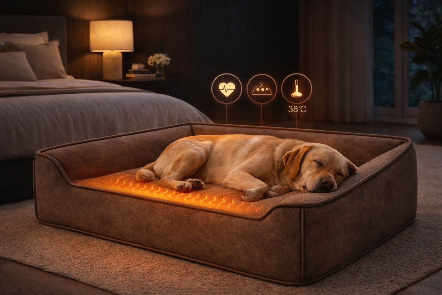Karuna Luxe Smart Dog Bed